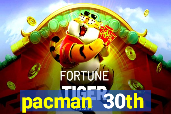 pacman 30th anniversary sonic